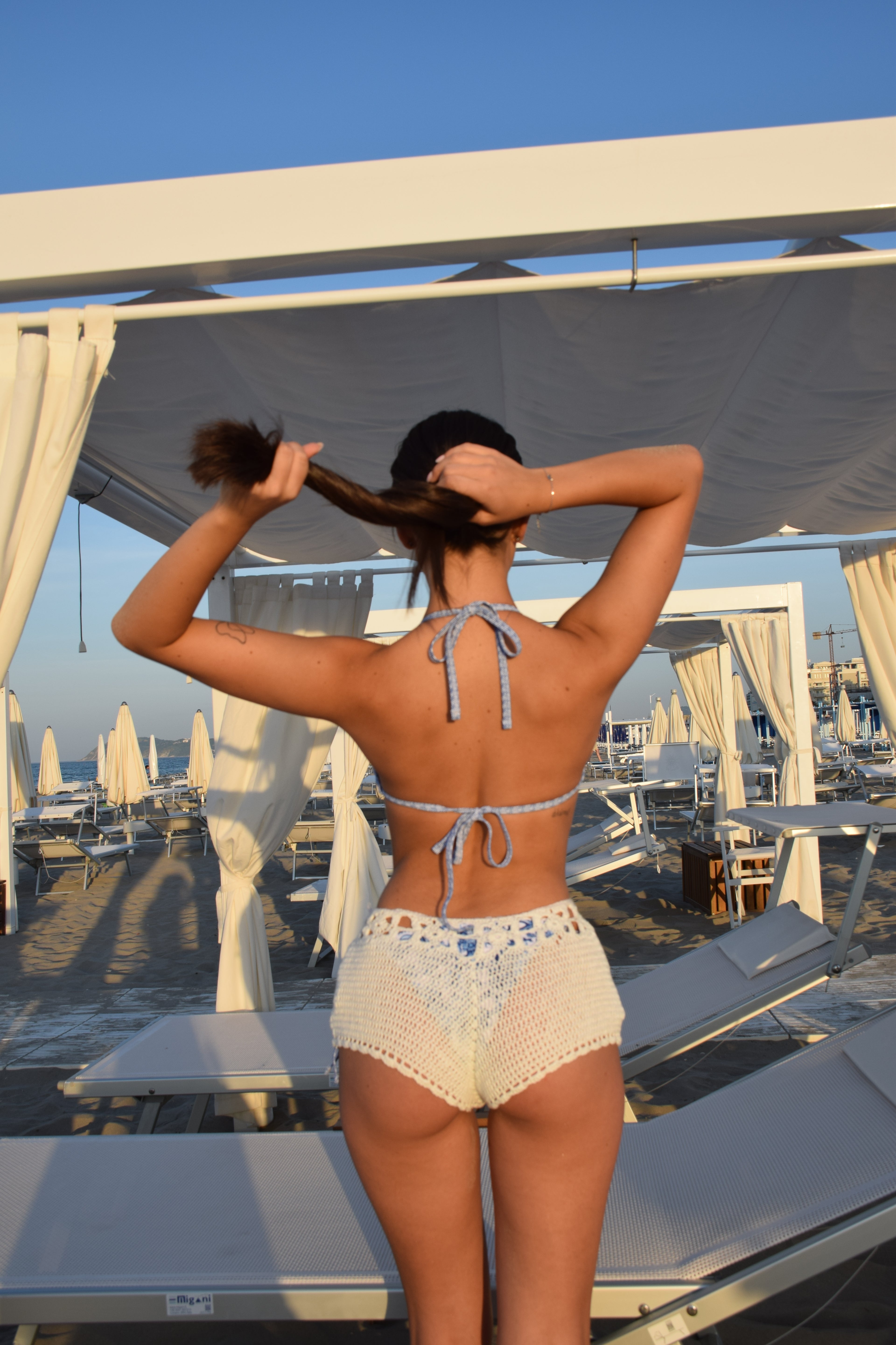 Gaia crochet shorts