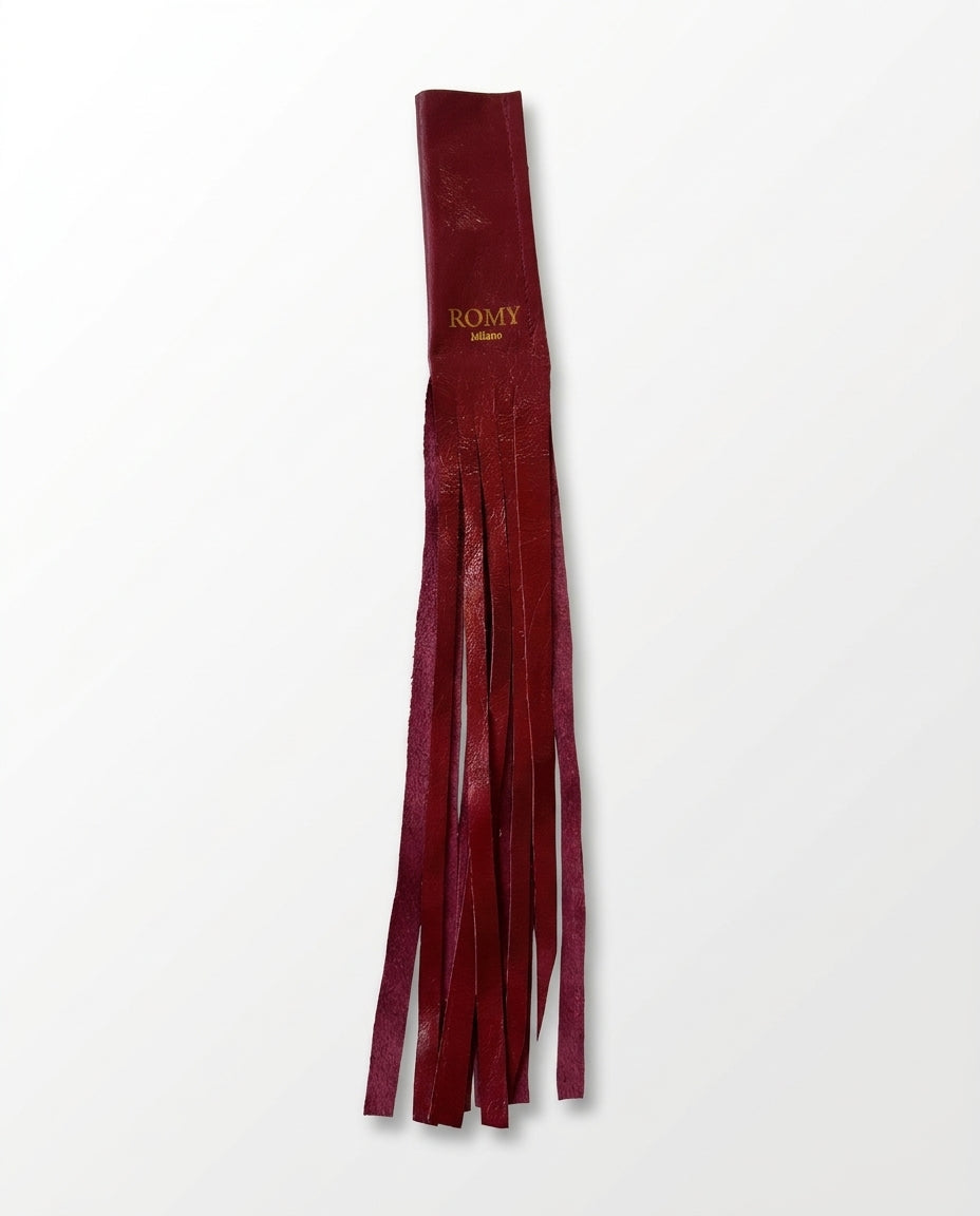 Porta IQOS rosso con frangie extra long