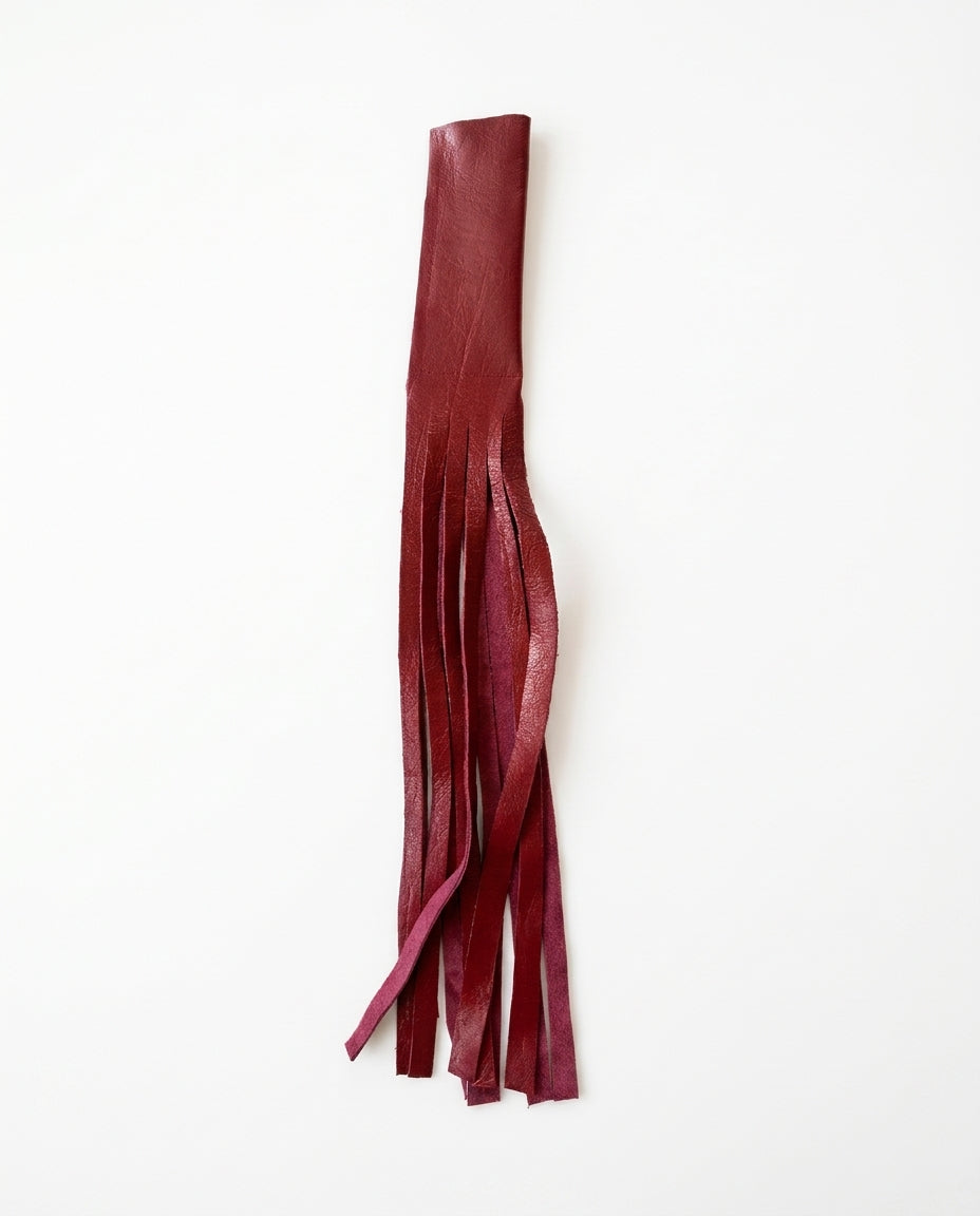 Porta IQOS rosso con frangie extra long