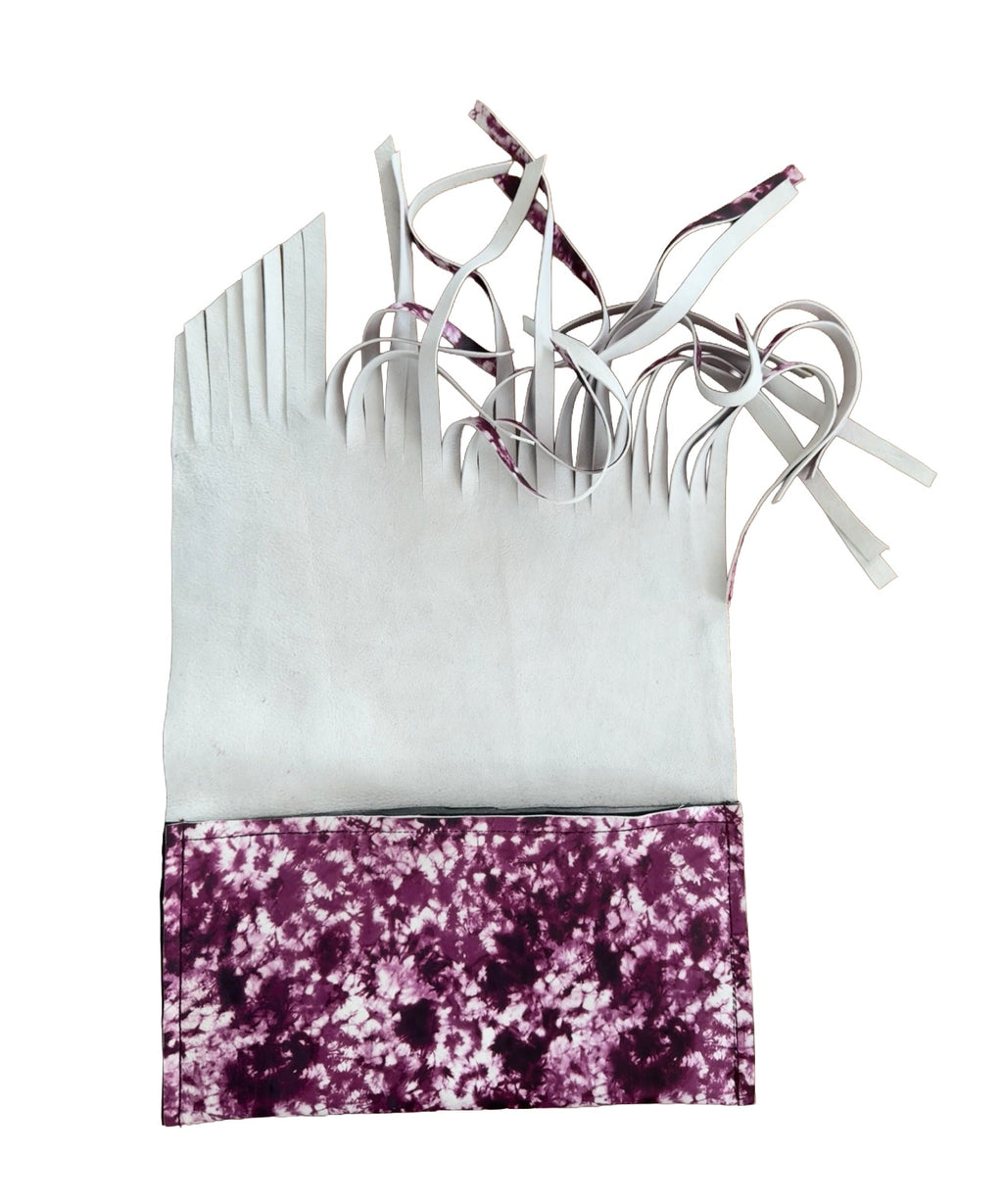Clutch fantasia con frangie